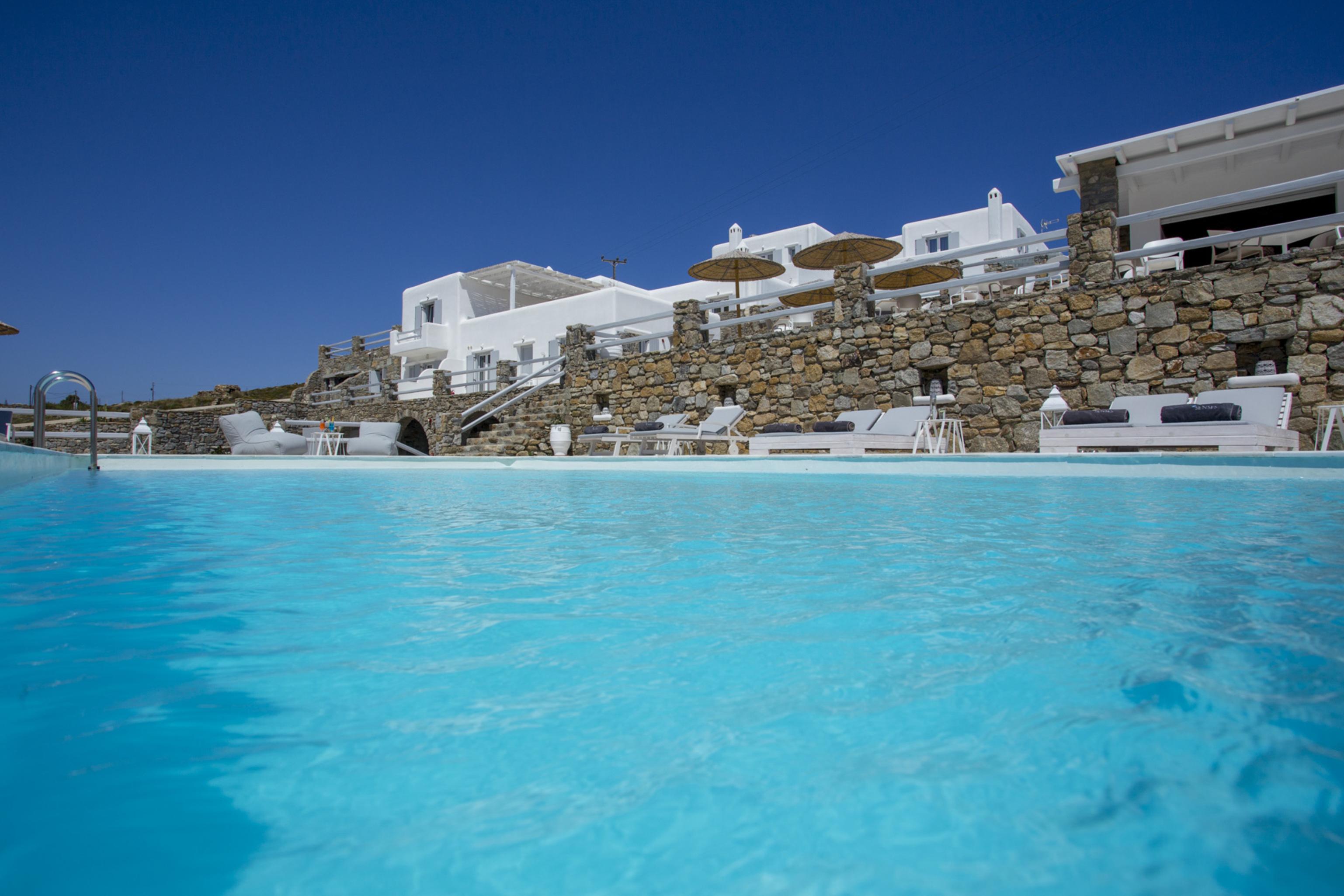 Senses Luxury Suites & Villas Elia  Exterior foto